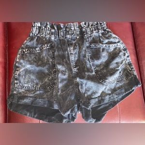 High waisted shorts
